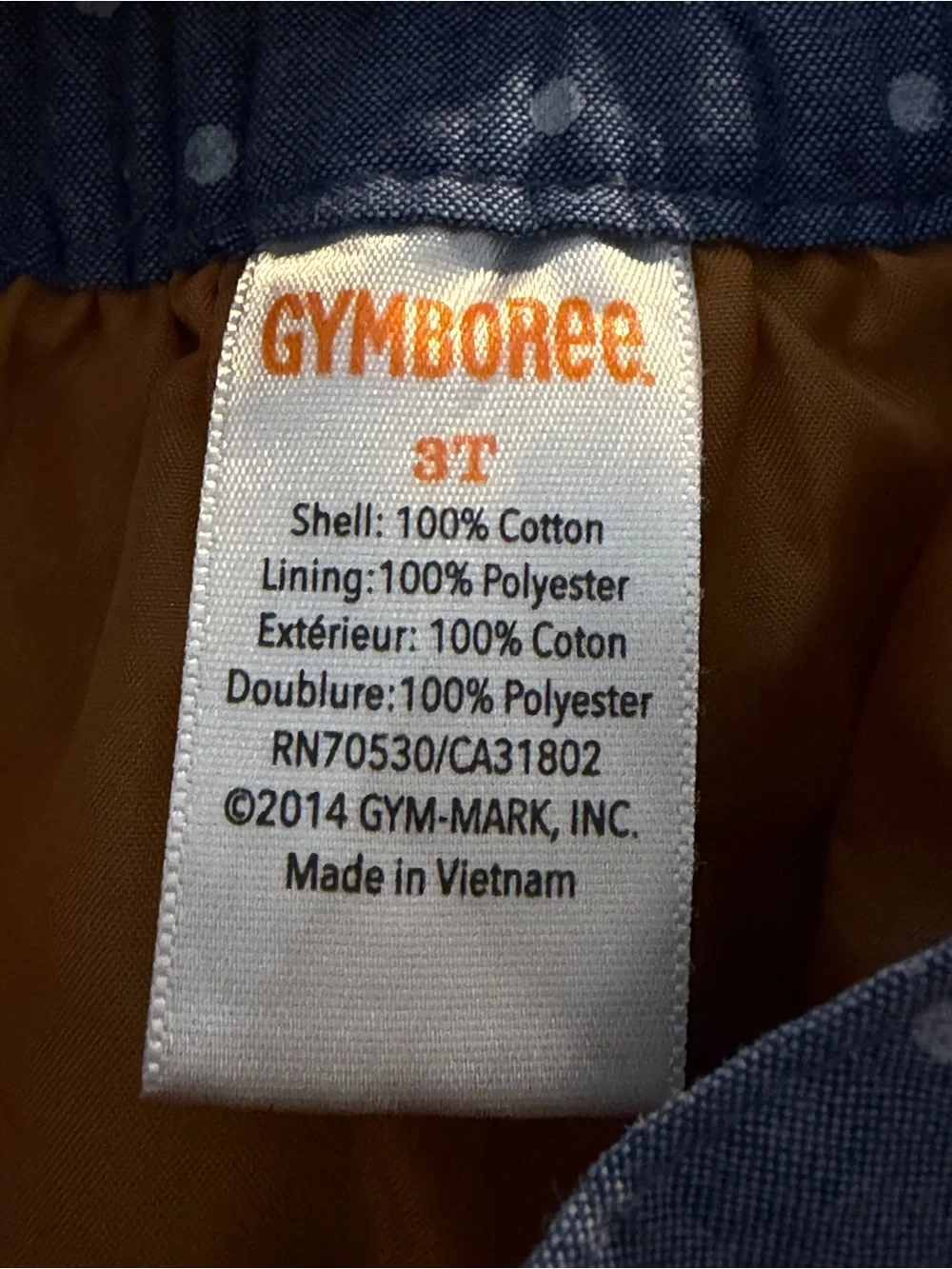 Gymboree playful blue